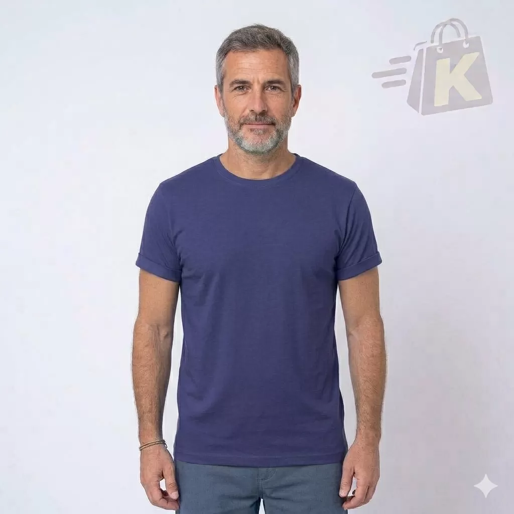 Remera Violeta Lisa Básica 100% Algodón Premium