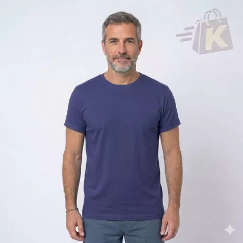 Remera Violeta Lisa Básica 100% Algodón Premium