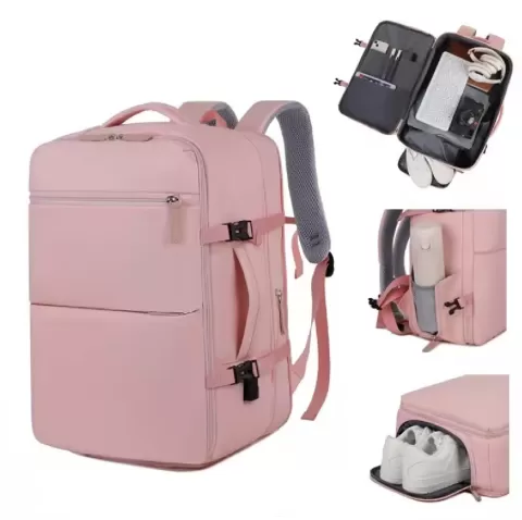 Mochila Grande Impermeable Unisex Multiuso Urbana